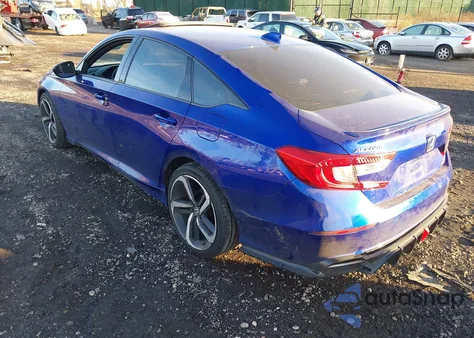2020 Honda Accord Sport 2.0T из США, поврежденный, VIN 1HGCV2F38LA016507